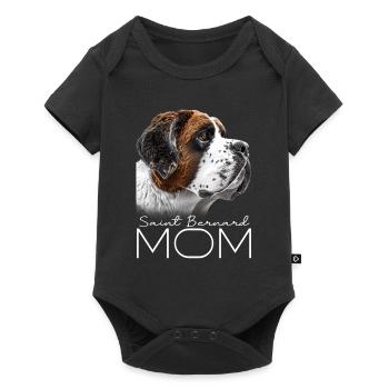 Saint Bernard Sama - Baby Premium short-sleeve bodysuit - black - Front