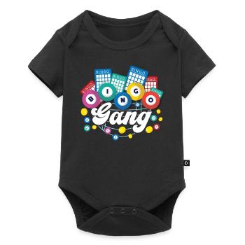 Joueur de bingo Bingo Gang - Body à manches courtes Premium Bébé - noir - Devant