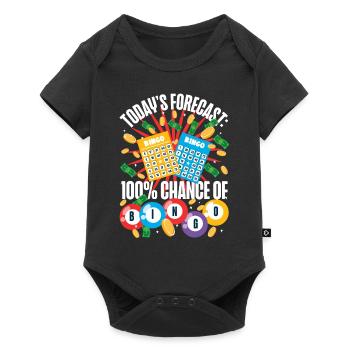 Prévisions du jour du joueur de bingo : - Body à manches courtes Premium Bébé - noir - Devant
