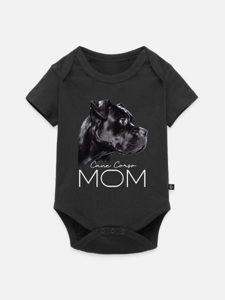 Cane Corso Mama - Baby Premium kortärmad bodysuit - svart