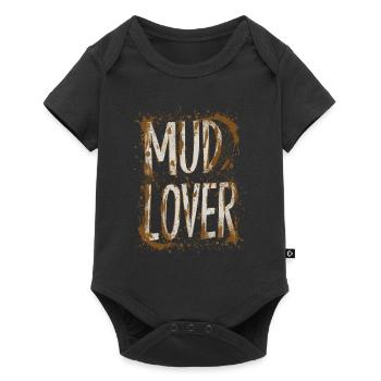Tractor Pulling Tractor Pulling Tractor Power Farm - Baby Premium short-sleeve bodysuit - black - Front