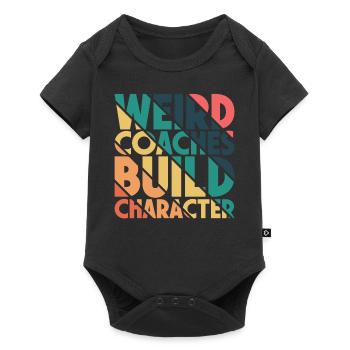 Weird Coaches Form Character Coach - Baby Premium short-sleeve bodysuit - black - Front