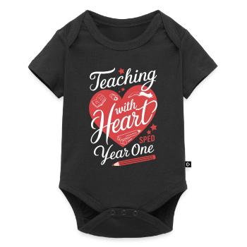 Sonderpädagogik-lehrer "sped Teacher Inclusion" - Baby Premium short-sleeve bodysuit - black - Front