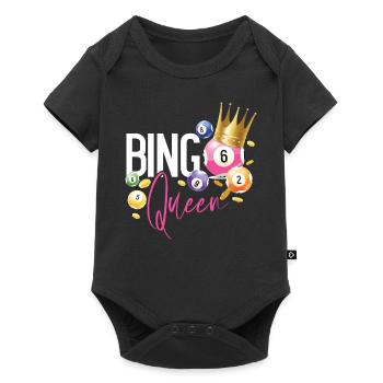 Bingo Player Queen Bingo Queen - Baby Premium short-sleeve bodysuit - black - Front