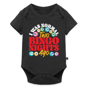 Bingo Player I Was Normal Two - Baby Premium short-sleeve bodysuit - black - Front
