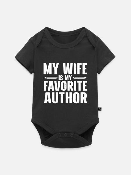 Autor Schriftsteller - Baby Premium Kurzarmbody - Schwarz