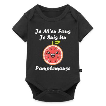 Humour Pamplemousse - Body à manches courtes Premium Bébé - noir - Devant