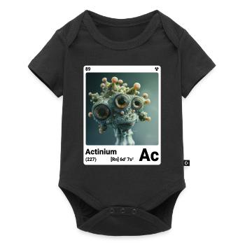 Actinium - Ac - Élément chimique 089 - Body à manches courtes Premium Bébé - noir - Devant