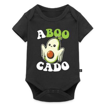 Avocat Guacamole Vegan Cadeau - Body à manches courtes Premium Bébé - noir - Devant
