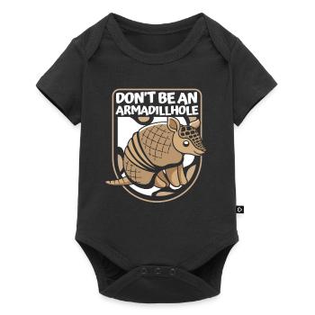 Don't Be An Armadillhole Pink Fairy - Baby Premium short-sleeve bodysuit - black - Front