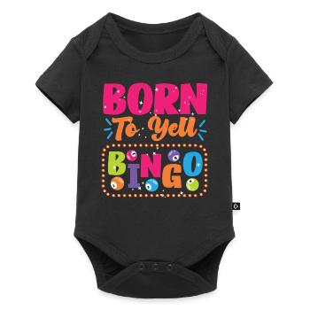 Bingo Player Born To Yell Bingo - Baby Premium short-sleeve bodysuit - black - Front