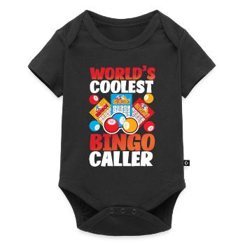Bingo Player World's Coolest Bingo - Baby Premium Kurzarmbody - Schwarz - Vorne