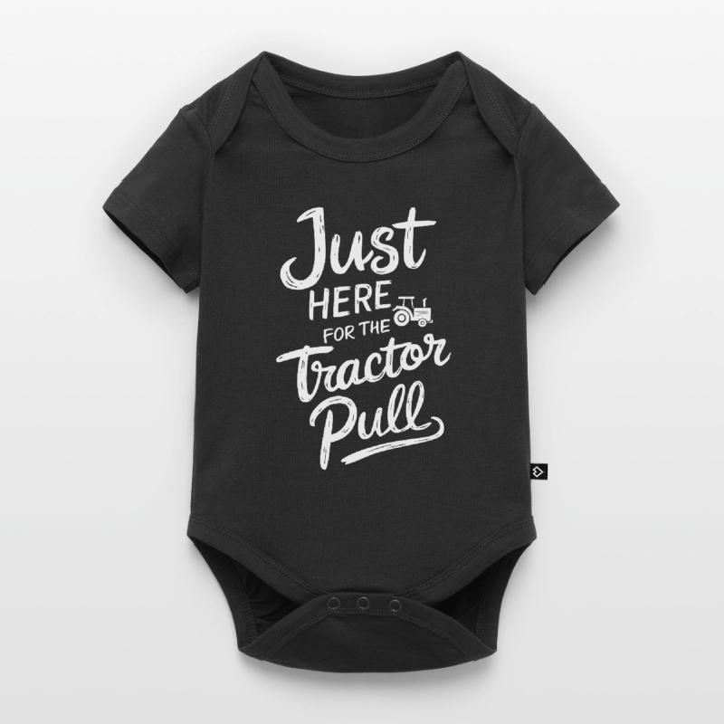 Tractor Pulling Tractor Pulling Tractor Power Farm Baby Premium Kurzarmbody
