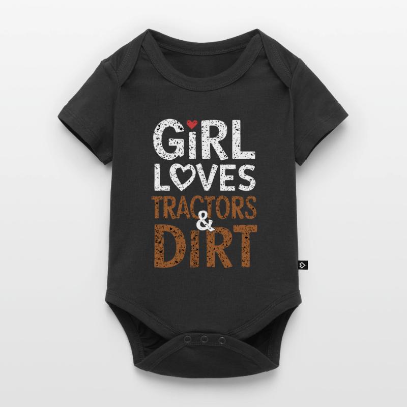 Tractor Pulling Tractor Pulling Tractor Power Farm Baby Premium Kurzarmbody