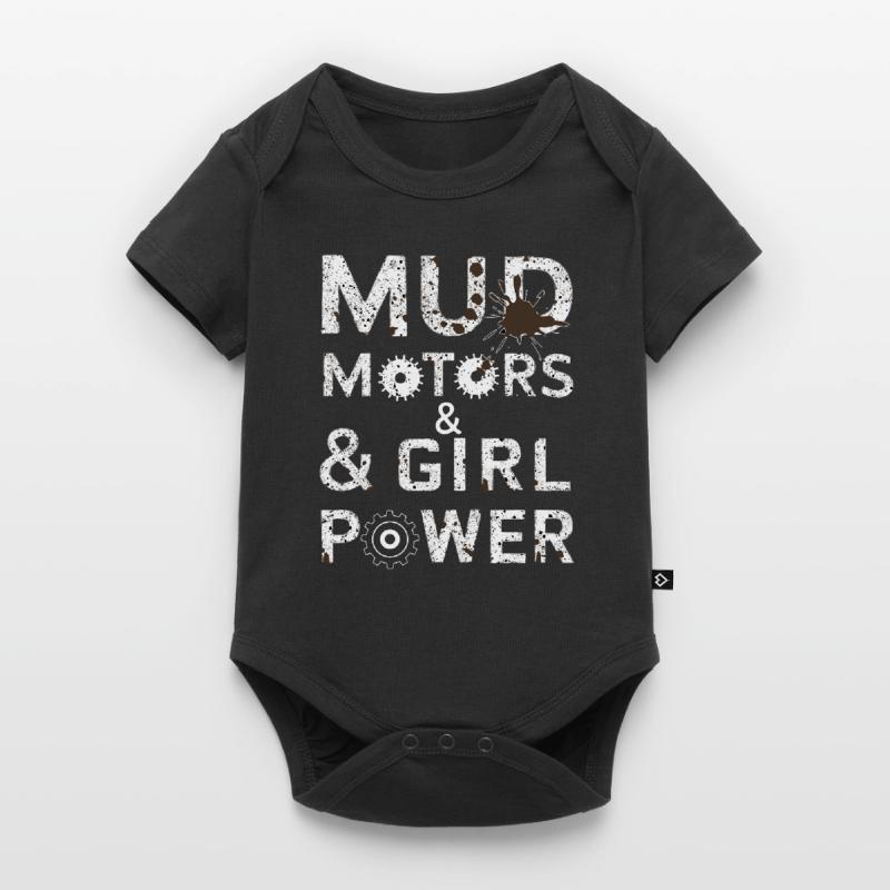 Tractor Pulling Tractor Pulling Tractor Power Farm Baby Premium Kurzarmbody