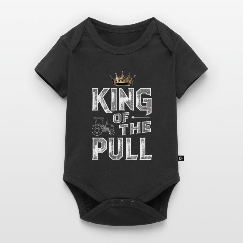 Tractor Pulling Tractor Pulling Tractor Power Farm Baby Premium Kurzarmbody