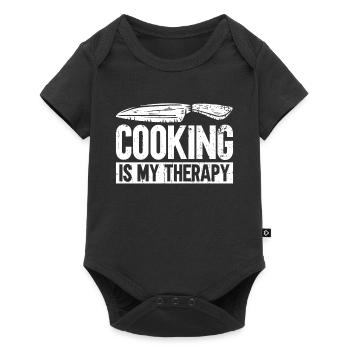 Kitchen Cooking Lover Culinary Chef - Baby Premium short-sleeve bodysuit - black - Front