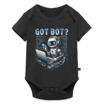 Robotik Ingenieur Got Bot? - Baby Premium Kurzarmbody - Schwarz - Vorne