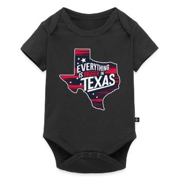 Texas State Texans Texas - Baby Premium short-sleeve bodysuit - black - Front