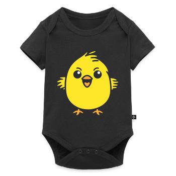 Canary - Baby Premium short-sleeve bodysuit - black - Front