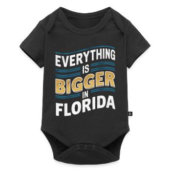 Florida, USA, America, Seed - Baby Premium short-sleeve bodysuit - black - Front