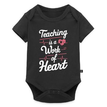 Sonderpädagogik-lehrer „sped Teacher Inclusion“ - Baby Premium short-sleeve bodysuit - black - Front