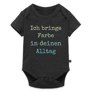 I Bring Paint Painter Dad Varnisher - Baby Premium short-sleeve bodysuit - black - Front