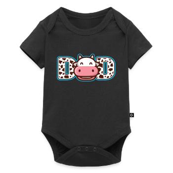Dad Cowboy Birthday Family Matching Party - Baby Premium short-sleeve bodysuit - black - Front