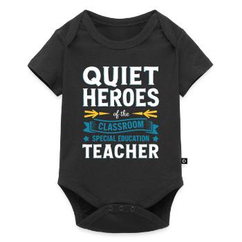 Sonderpädagogik-lehrer „sped Teacher Inclusion“ - Baby Premium short-sleeve bodysuit - black - Front