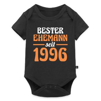 Valentine's Day Best Husband Since 1996 - Baby Premium short-sleeve bodysuit - black - Front