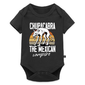 Chupacabra Le monstre cryptide vampire mexicain - Body à manches courtes Premium Bébé - noir - Devant