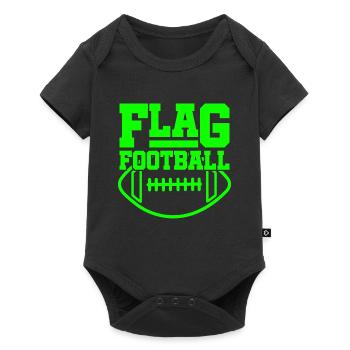 Flag Football - Body à manches courtes Premium Bébé - noir - Devant