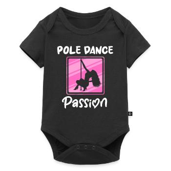 Danseur De Pole Dance, Pole Dance, Pole Dance - Body à manches courtes Premium Bébé - noir - Devant