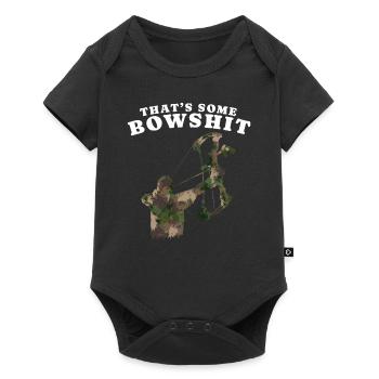 Archery Archery Archery Arrow Bow - Baby Premium short-sleeve bodysuit - black - Front
