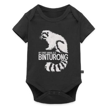 Binturong Bearcat Gift - Baby Premium short-sleeve bodysuit - black - Front
