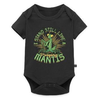 Mante religieuse Mante Mante Mante Mante Mante - Body à manches courtes Premium Bébé - noir - Devant