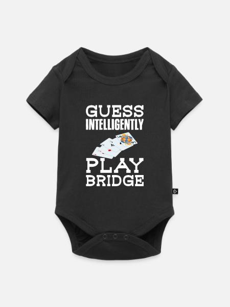 Bridge - Baby Premium Kurzarmbody - Schwarz