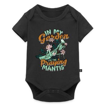 Praying mantis Mantis Mantis Mantis Mantis - Baby Premium short-sleeve bodysuit - black - Front