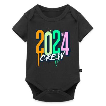 2024 Crew Team - Baby Premium short-sleeve bodysuit - black - Front