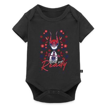 Praying Mantis Still Yet Ready - Baby Premium short-sleeve bodysuit - black - Front