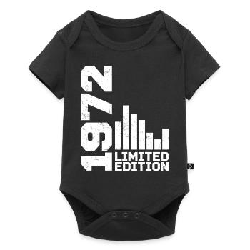 Vintage 1972 Birthday Gift 1972 Year 1972 - Baby Premium short-sleeve bodysuit - black - Front