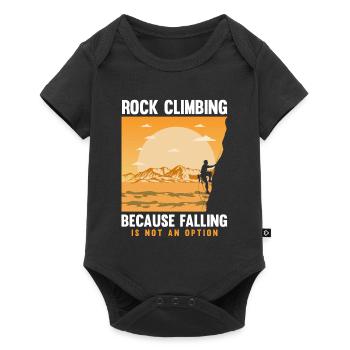 Escalade Montagne Bloc Climble Climber - Body à manches courtes Premium Bébé - noir - Devant