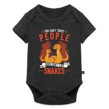 Propriétaire des serpents Serpent de maïs Serpent - Body à manches courtes Premium Bébé - noir - Devant