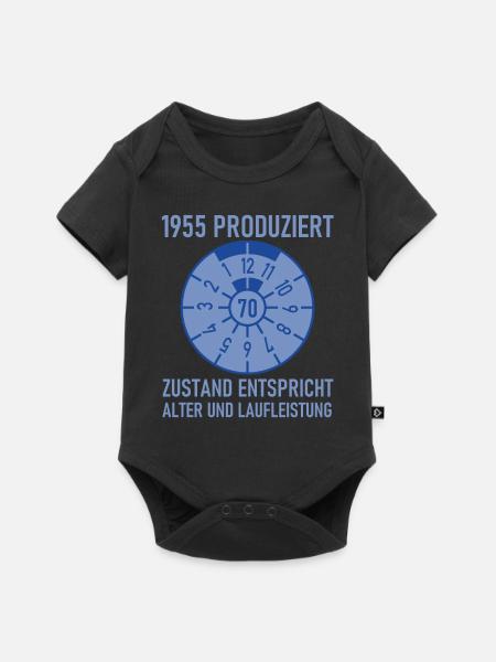 HU Zustand entspricht Alter und Laufleistung Autol - Baby Premium Kurzarmbody - Schwarz