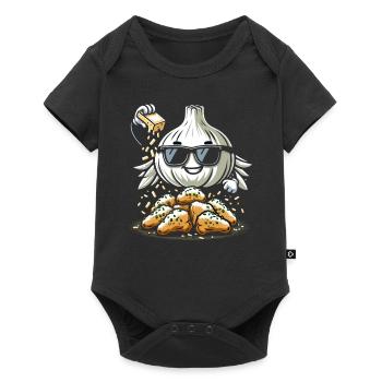 Chicken Wings Wing Hot Cooked Chicken Fast Food - Baby Premium short-sleeve bodysuit - black - Front