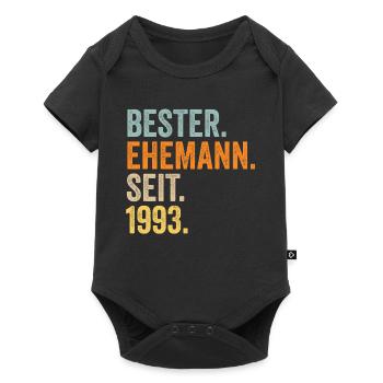 Valentine's Day Best Husband Since 1993 - Baby Premium short-sleeve bodysuit - black - Front