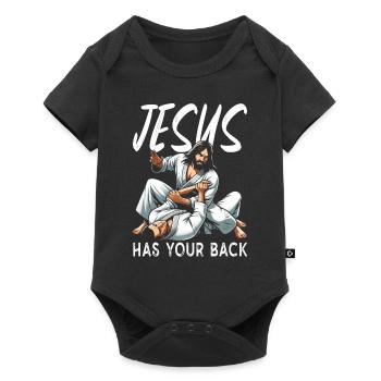 Kawaii Chibi Anime Girl Anime Merch Japanese - Baby Premium short-sleeve bodysuit - black - Front