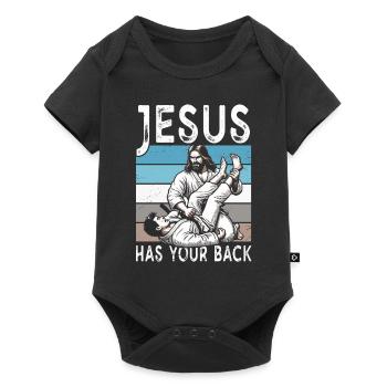 Kawaii Chibi Anime Girl Anime Merch Japanese - Baby Premium short-sleeve bodysuit - black - Front