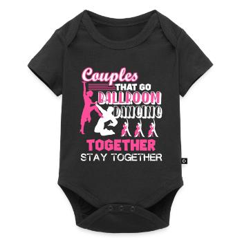 Ballroom Dance Couples Ballroom Dancing Together - Baby Premium short-sleeve bodysuit - black - Front
