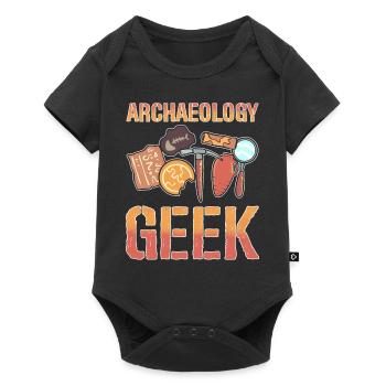 Antike Archäologie Geschichtsprofessor - Baby Premium Kurzarmbody - Schwarz - Vorne